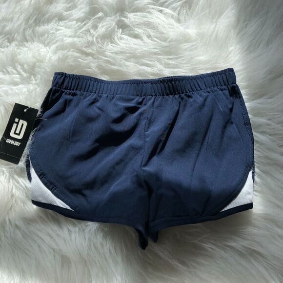 Ideology Toddler Shorts Size 5 Blue Stretch Drawstring Mini Activewear NWT - Picture 1 of 5